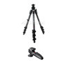 Manfrotto 055CXPRO4 Tripod-4 Section with Manfrotto 327RC2 Lightweight Magnesium Body Joystick Head with Quick Release, Black