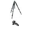 Manfrotto 055CXV3 Tripod View-3 Section with Manfrotto 327RC2 Lightweight Magnesium Body Joystick Head with Quick Release,