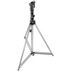 Manfrotto 12.5' Tall Cine Stand with Leveling Leg, Silver