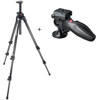 Manfrotto 190CXPRO3 3 Section Carbon Fiber Pro Tripod BG190CXPRO3H