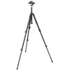 Manfrotto 190XB 3 Section Black Aluminum Tripod Legs with 056 (3025) 3D Junior Head, Max Load: Legs: 11 lbs/Head: 6.7 lb.
