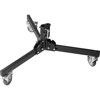 Manfrotto Small Folding Base with Braked Wheels and 1 Levelling Leg.