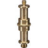 Manfrotto Double End Stud Adapter, 5/8" Stud + 3/8" Thread and 5/8" Stud + 1/4" Thread. (#3094)