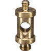 Manfrotto 118 Male Spigot Mounting Adapter, 1/4"x20 Male Thread and 3/8" Male Thread, 26mm Long. (#3107)