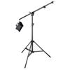 Manfrotto Boom Stand 420 (Black Anodized), 3-Section Stand Convertible to Double Extension Boom and Stand, w/Sand Bag (#3397B)