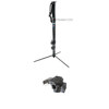 Manfrotto 682B Self-Standing Pro Monopod, Black Anodized with with 234 Quick Release Swivel Tilt Head.