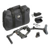 Bush Hawk Shoulder Mount with Double Handle, BH 320D Deluxe Kit Cr, for All Cameras (Does Not Include Cord) - Black