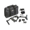 Bush Hawk Shoulder Mount with Double Handle, 320D Pro Kit C, for Pro Canon Cameras - Black