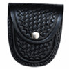 Boston Leather Closed Rounded Bottom XL Handcuff Case 5514-3 - $26.99