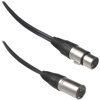 Bescor XLR-5MF, 4-Pin Male to 4-Pin Female XLR Extension Cable, 5' Long.