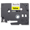 Brother 9mm (0.35") Black HGES6215PK, Computer Systems > Office Business Machines > Labeling & Shipping Systems > Brother Labeling & Shipping Systems