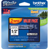 Brother 12mm (0.47") Black Print TZE-1312PK, Computer Systems > Office Business Machines > Labeling & Shipping Systems > Brother Labeling & Shipping Systems