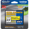 Brother TZeS641 0.7" Black TZE-S641