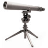 BSA Optics 20 - 60x60 Weather Resistant Straight View Spotting Scope, MultiCoated, with Deluxe Tripod and Carrying Case, Matte Black.