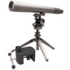 BSA Optics 20 - 60x60 Weather Resistant Straight View Spotting Scope, MultiCoated, with Tripod and Carrying Case, Matte Black.