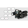 BSA Optics Open Style Panoramic Multi-Reticle Red / Green Dot Sight PMRGSLL