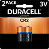 Duracell Ultra CR2 Photo Lithium Battery DLCR2B2, Duracell brand