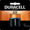 Duracell Ultra 223-6.0 volt Lithium Photo Battery CRP2 DL223AB, Duracell brand