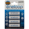 Sanyo New 1500 Eneloop AA Pre-Charged Rechargeable NiMH (1900 mAh) Batteries (4 Pack)- (HR-3UTGA)