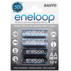 Sanyo "New 1500" Eneloop Glitter AA NiMH (2000 mAh) Pre-Charged Rechargable Batteries HR-3UTGA - 4BPG
