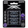 Sanyo Eneloop XX AA NiMH 2500mAh Rechargeable Battery, 4 Pack
