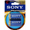 Sony Stamina Platinum Alkaline "C" Batteries - 2-Pack