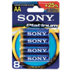 Sony Stamina Platinum Alkaline "AA" Batteries - 8-Pack