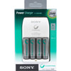 Sony Power Charger with 4-2500mAh AA Rechargeable Ni-MH Batteries
