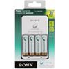 Sony Power Charger with 4-2100 mAh AA Rechargeable Batteries