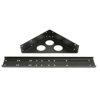 Bowens Triple Side Mount Wall Bracket for the Hi Glide Rail System