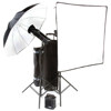 Bowens Gemini 1000 Pro 2 Monolight Travelpak Kit, with 2 1000 Ws Monolights, Light Stands, Umbrella, Softbox &amp; Trolly Case, including Pulsar TX Kit