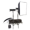 Bowens Gemini 750 Pro 2 Monolight Travelpak Kit, with 2 750 Ws Monolights, Light Stands, Umbrella, Softbox &amp; Trolly Case.