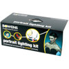Bowens Portrait Lighting Accessory Kit with Softbox, Grids &amp; Gels.