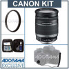 Canon EF-S 18mm-200mm f/3.5-5.6 IS Auto Focus Lens Kit - Refurbished - with Pro Optic 72mm MC UV Filter, Lens Cap Leash, Professional Lens Cleaning Kit