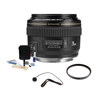 Canon EF 28mm f/1.8 USM AutoFocus Wide Angle Lens kit, USA with , Pro Optic 58mm MC UV Filter, Lens Cap Leash, Professional Lens Cleaning Kit