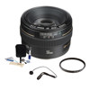 Canon EF 50mm f/1.4 USM Standard AutoFocus Lens Kit, USA with Pro Optic 58mm MC UV Filter, Lens Cap Leash, Professional Lens Cleaning Kit