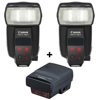 Canon Wireless E-TTL Multi Kit with Two 580EX II Flashes and Transmitter ST-E2, USA Warranty