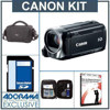 Canon VIXIA HF R30 High Definition 8GB Internal Flash Memory Camcorder - Bundle - with 16GB SDMemory Card, Camcorder Case, Digital Lens Cleaning Kit, Class On Demand Training DVD