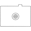 Canon EC-L Cross Split Image Focusing Screen for EOS-1/1N/1V, EOS-3, D2000 &amp; 1D Cameras
