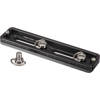 Custom Brackets GLM-1 6.5" Long Lens Plate with Mounting Screws for Gimbal Head