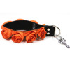 Camera Straps by Capturing Couture: The Orange Organza 1.5" Key Chain Wristlet Fashion amera Strap KEY15-ORRS