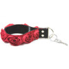 Camera Straps by Capturing Couture: The Red Organza 1.5" Key Chain Wristlet Fashion Camera Strap KEY15-RDRS