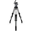 Cartoni Laser CF 1 /ML System, with Laser Head, 1-Stage Carbon Fiber Tripod with Mid-Level Spreader &amp; Soft Case, Supports 10 to 22 lbs.