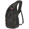 Clik Elite Impulse Sling, Swing-around Access Compact BackPack with Comfort-Molded Back Panel, Black