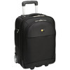 Case Logic 18" Lightweight Rolling Upright Travel Case, Black - Stores most 15" Laptops