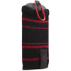 Case Logic UKP-2 Universal Knit Pocket, Size 5.75" x 3" x 1", Color: Black/Red.