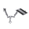 Chief KGL220 Height-Adjustable Monitor/Laptop Dual Arm Desk Mount KGL220S