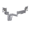 Chief KSY220 Height-Adjustable Dual Arm Slat Wall Mount KSY220S