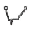 Chief KWY220 Height-Adjustable Dual Monitor Arm Wall Mount KWY220S