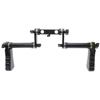 Cavision Dual Handgrips with Extension and Connector for 15mm Diameter / 60mm Spaced Rods.